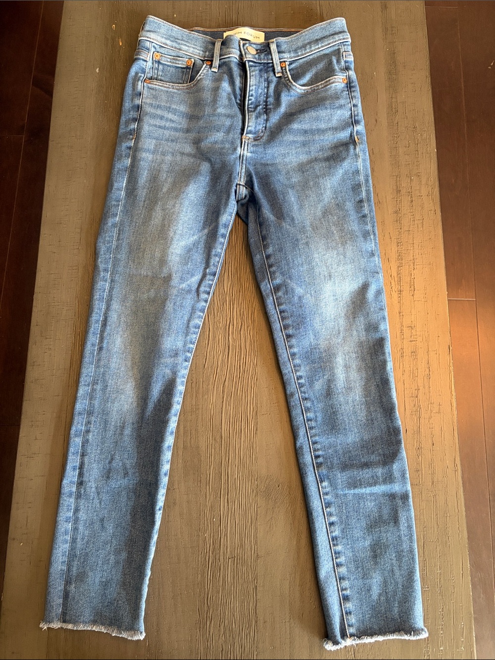Denim Forum Women’s Blue Denim Skinny Jeans